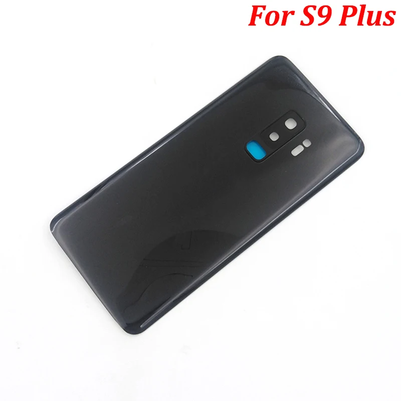 Enhanced Glass Rear Housing Case with Camera Lens Frame - Back Battery Cover Replacement