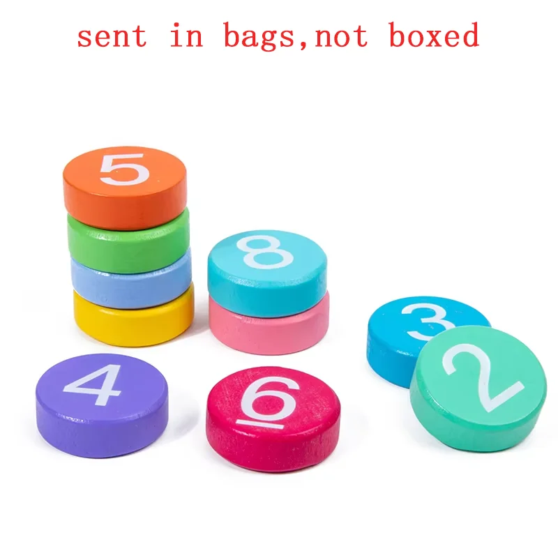 Math Toys Kids Montessori Arithmetic Card Matching Games Addition Subtraction Parish Early Educational Counting Toys