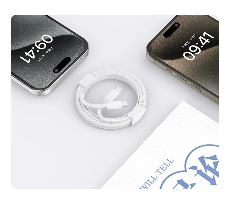 For Apple Original PD 60W Fast Charging Charger Cable For iPhone 17 16 15 14 13 12 11 Pro Max USB Type C Lightnings Charge Cable