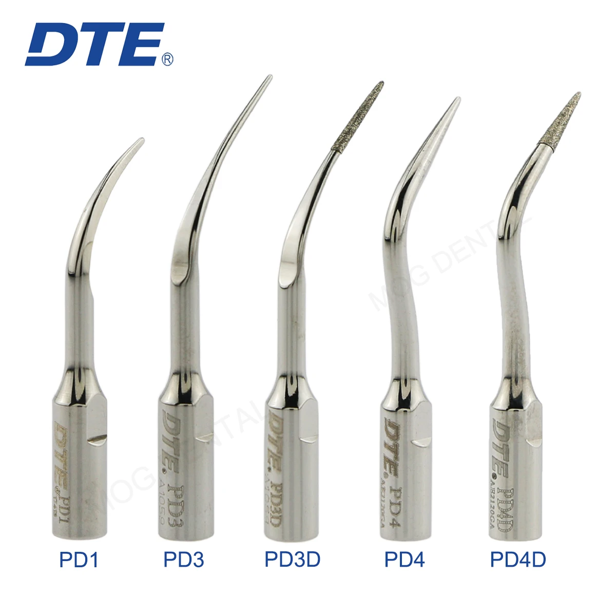 Original Woodpecker DTE Dental Ultrasonic Scaler Tips Dentist Tools Endo Periodontics Activation Fit SATELEC ACTEON NSK 4