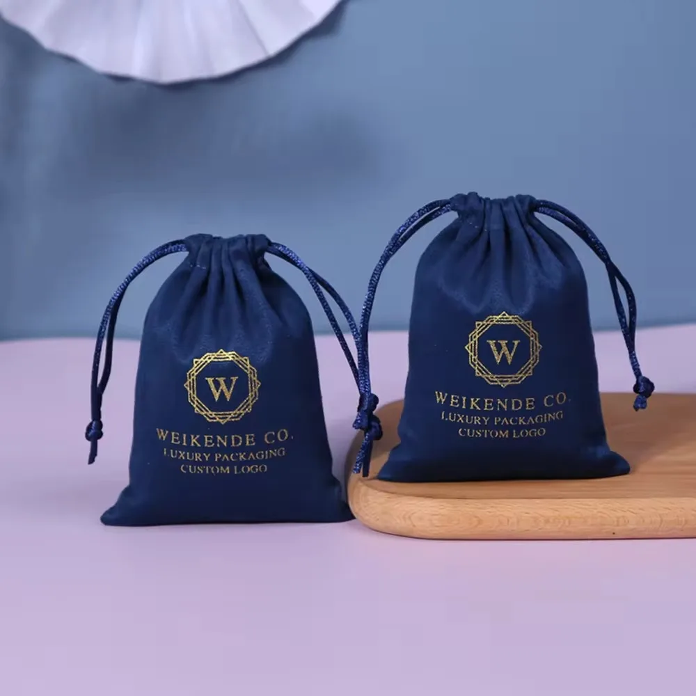 Suede Drawstring Package Jewelry Bag Wedding Christmas Party Decoration Eyelashes Makeup Storage Bags