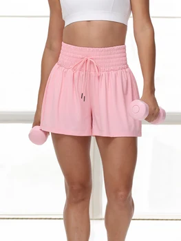 2 in 1 Athletic Shorts for Women High Waisted Gym Yoga Workout Running Tennis Skort Golf Shorts Pocket Clothes Casual Summer 4