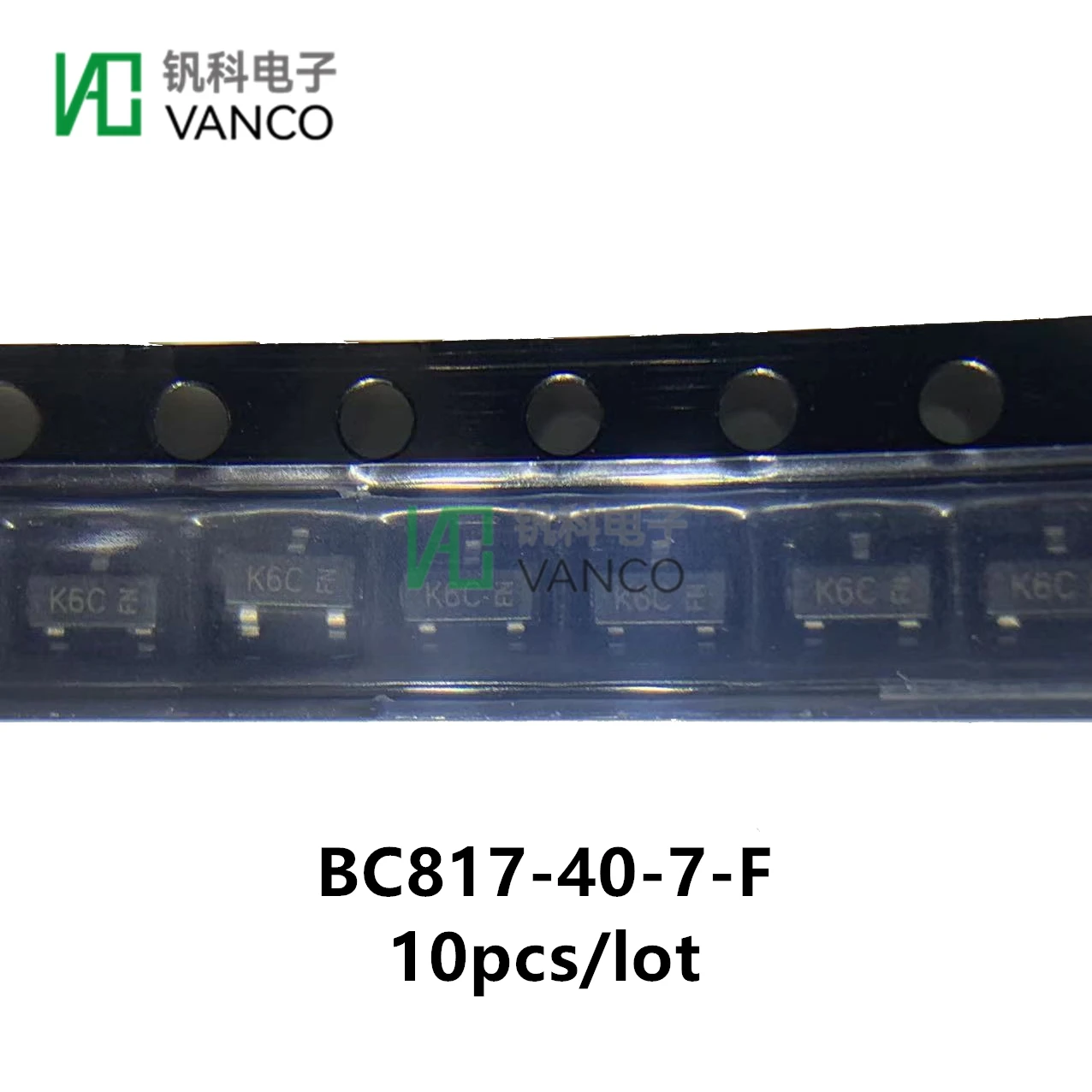 

10pcs/lot BC817-40-7-F Transistor Kit TRANS NPN 45V 0.5A SOT23-3 In Sctock