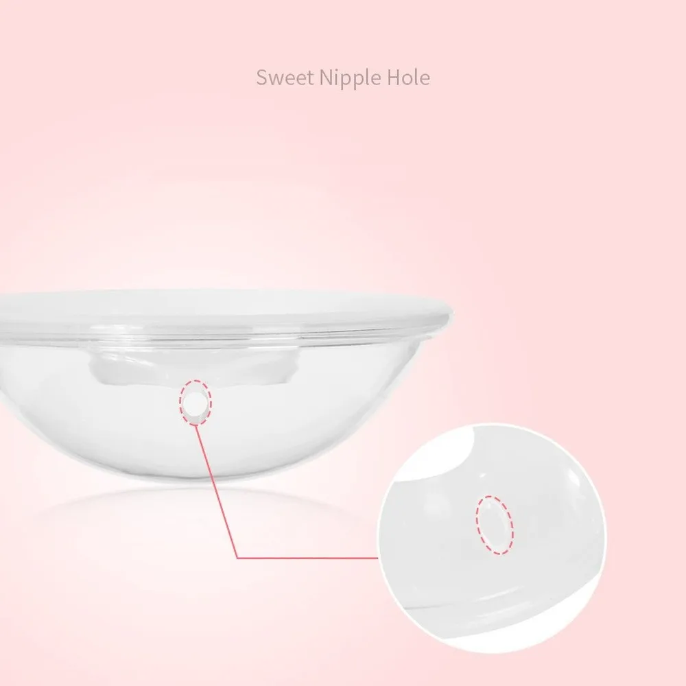 Breast Correcting Shell Baby Feeding Milk Saver 2pcs Protect Sore Nipples for Breastfeeding Collect Breastmilk for Maternal