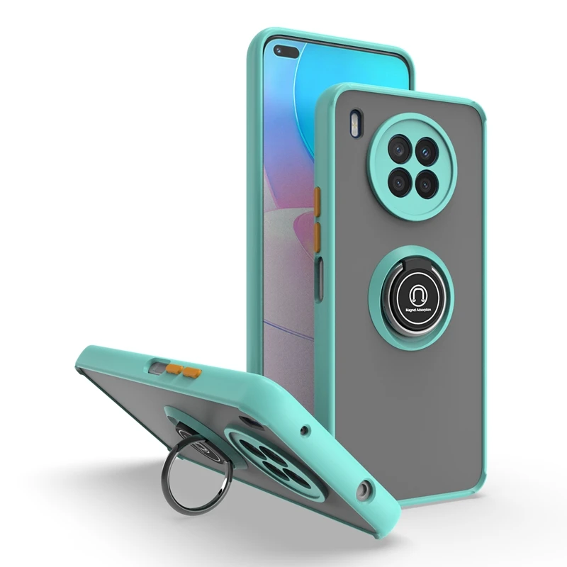 Shockproof Armor Phone Case with Ring Holder Back Cover