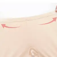 Short de sécurité respirant en dentelle pour femme, pantalon fin, modal, anti-exposition, taille haute, grande taille, legging à quatre coins, été, M ~ 2XL 6