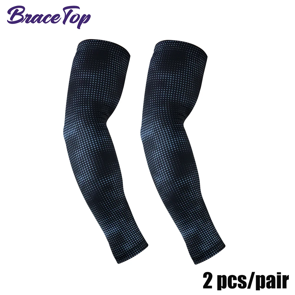 BraceTop Ultra-thin Compression Cooling Athletic Arm Sleeve