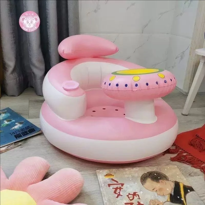Inflatable Baby Seat for 3-36 Months Infants Sitting Up Support