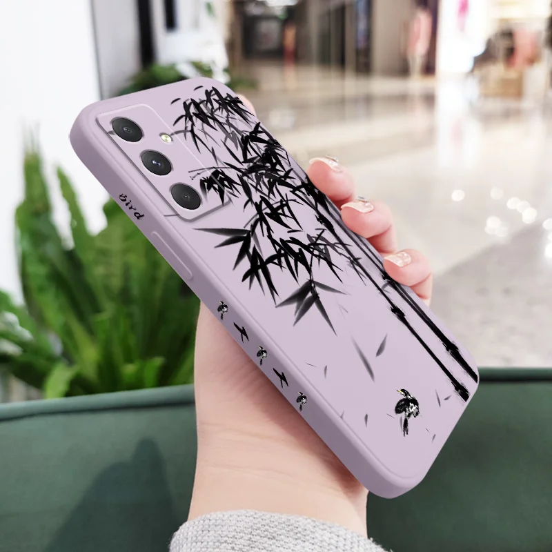 Eco-Friendly Bamboo Rhyme Phone Case - Stylish and Durable Protection