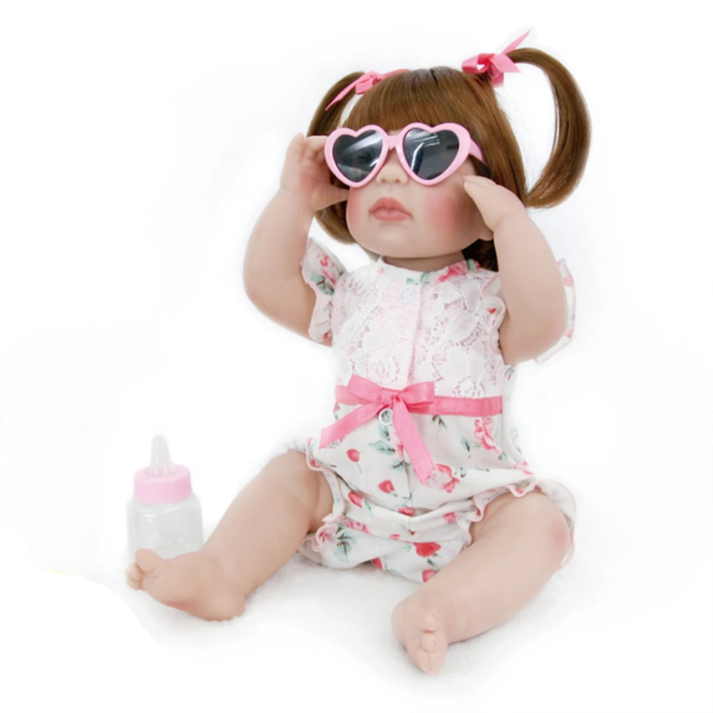 

Princess Sue Dolls 16 Inch Full Vinyl Body Reborn Baby Girl Bebe Reborn Menina Bonecas Education Toys Play House Brinquedo