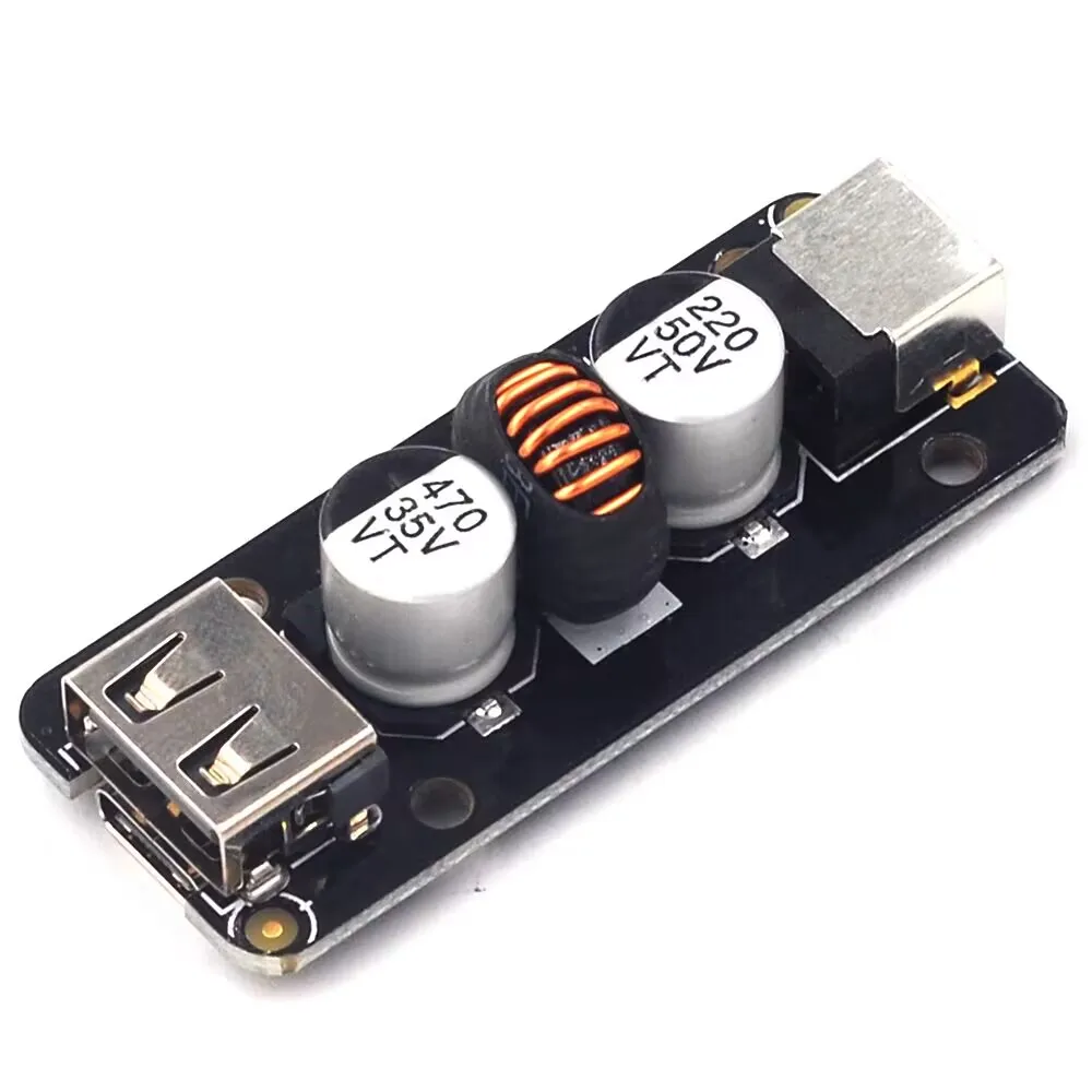 DC 고속 충전 스텝 다운 벅 전원 어댑터, 풀 프로토콜 충전 보드, 10.5V-32V-3V-20V, 45W, USB 및 C타입 QC3.0, IP6518