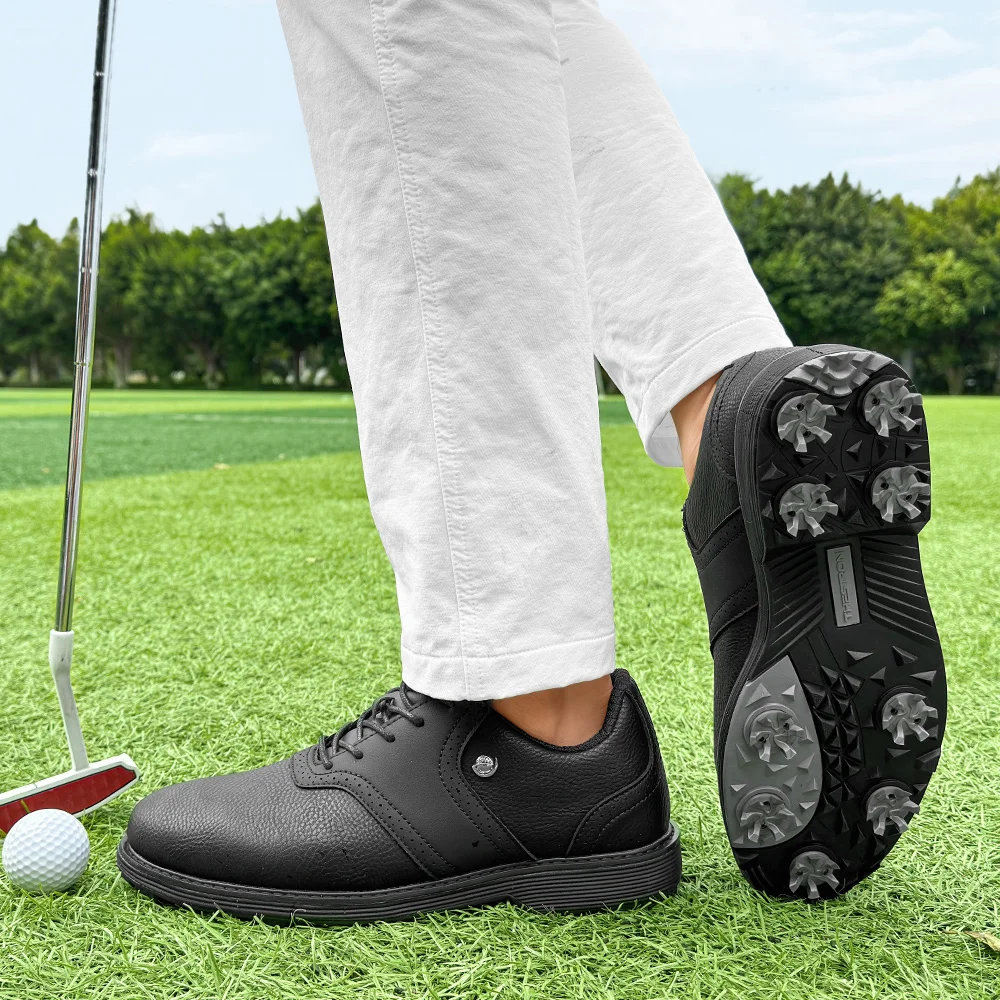 Men's Golf Shoes with Spikes 5