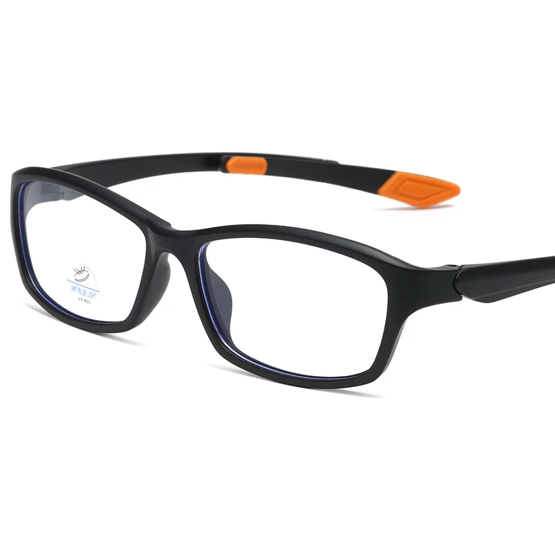 Reven Jate 81300-Monture de lunettes pour hommes, style sport, lunettes avec lentille transparente transparente, myopie optique