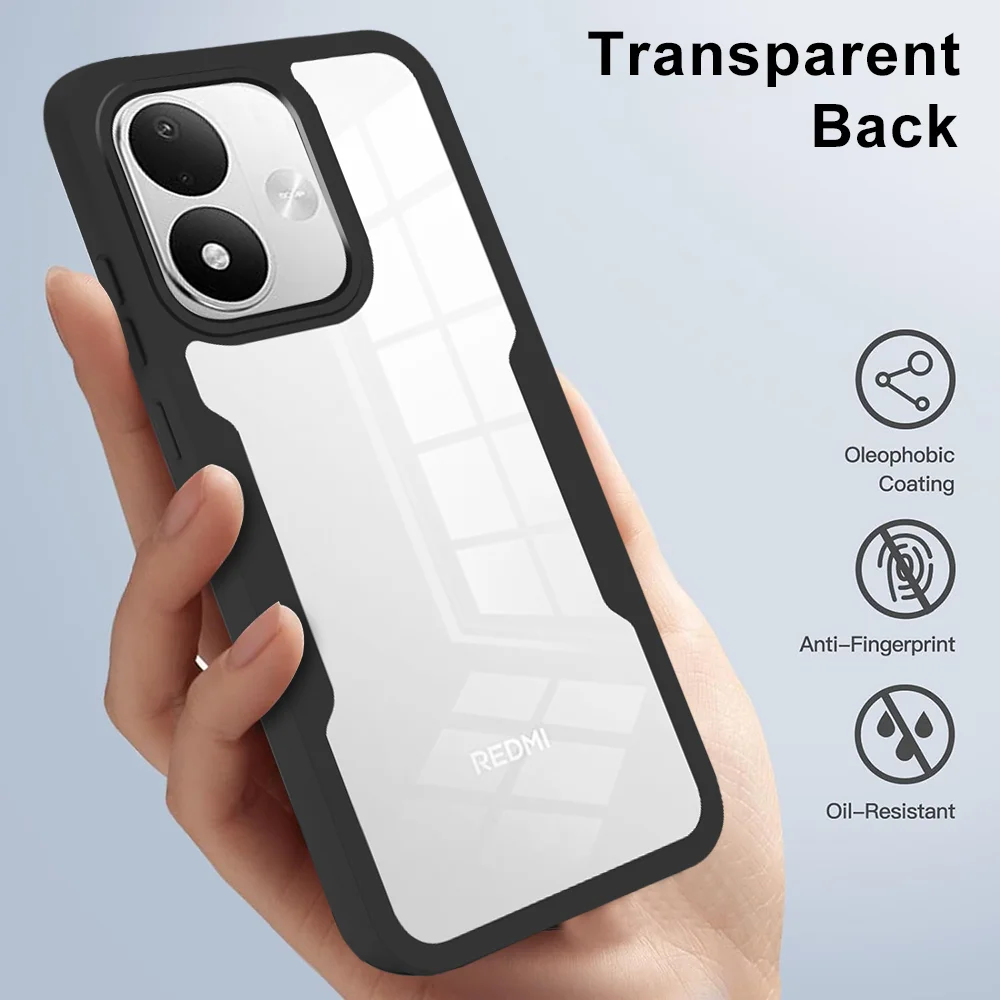 360° Full Body Shockproof Phone Case with Dual-Side Screen Protector