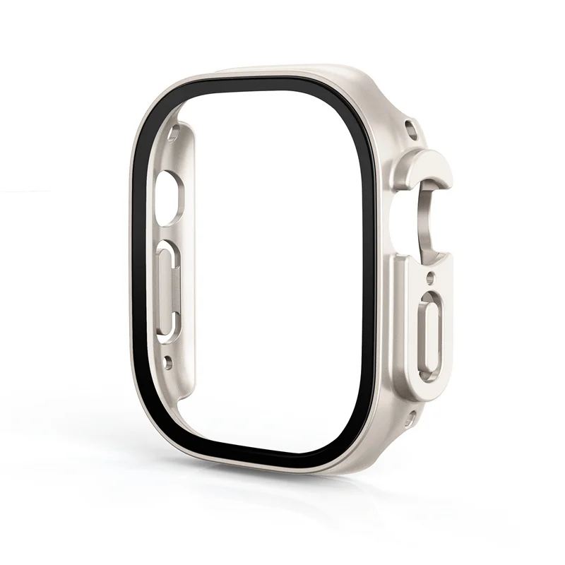 Enhanced Protective Case with Screen Protector for Apple Watch Ultra 49mm – Premium HD Tempered Glass and Durable Bumper Shell Accessories