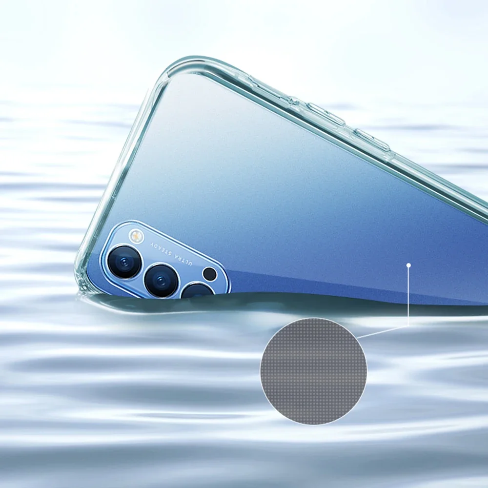 Luxury Ultra Thin Transparent Silicone Shockproof Phone Case