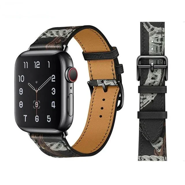 Premium Genuine Leather Watch Bracelet Strap – Timeless Elegance