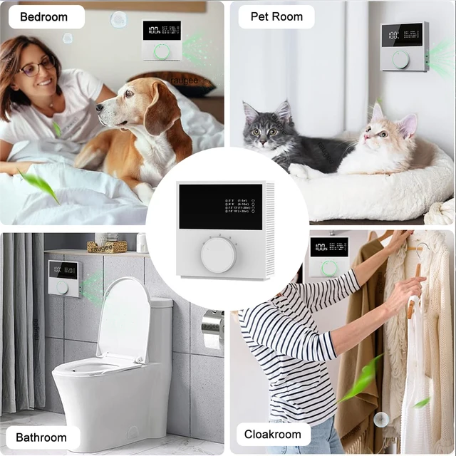 Air Purifier Portable Air Purifier for Home Negative Ion Generator Ionic Air Freshener Ozone Generator for Bedroom Toilet 6