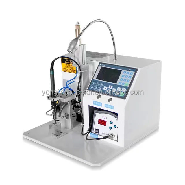 

LED Pcb Socket And Wire Semi-automatic Soldering Machine