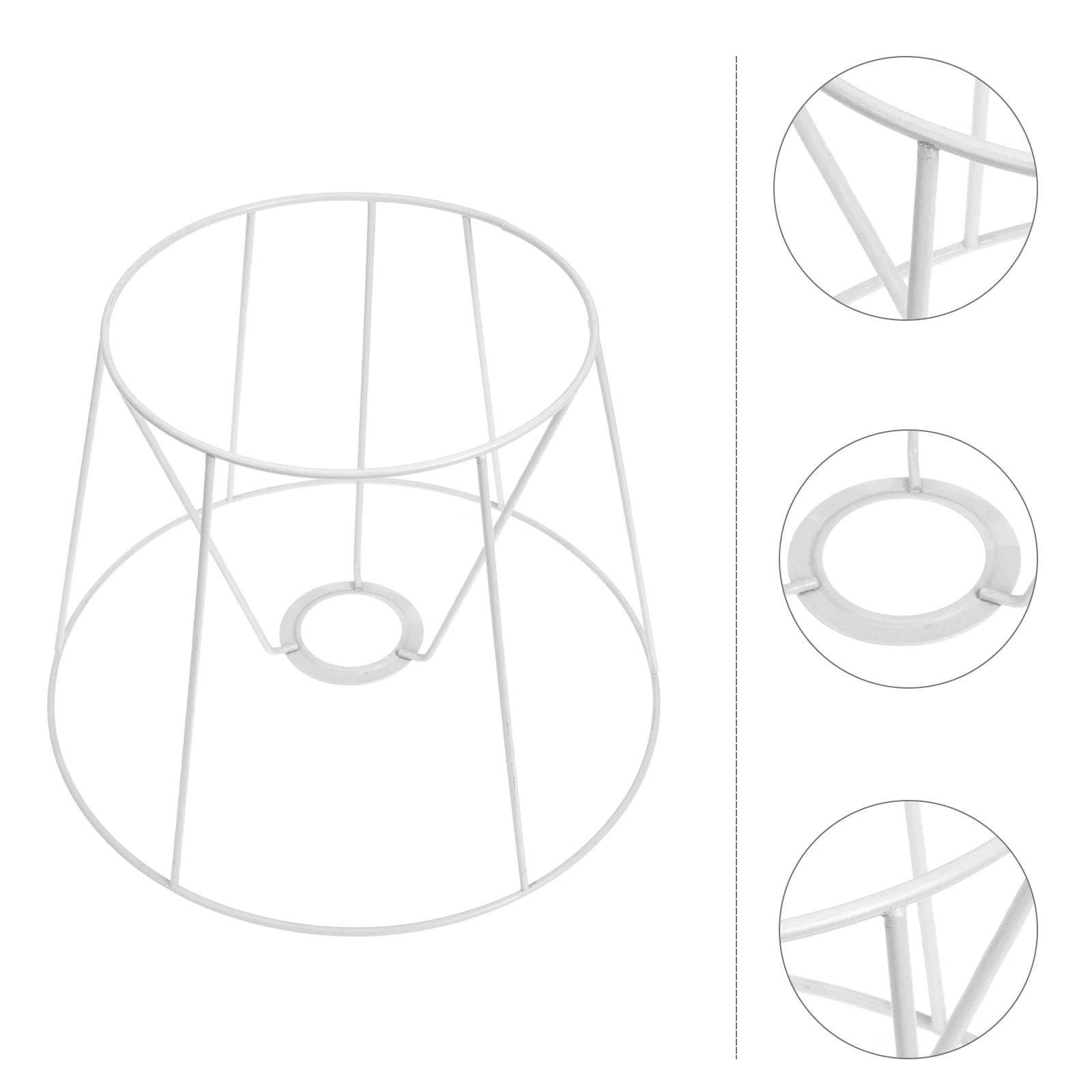 

Circular Lampshade Frame Pendant Lamp Floor Lamp Lampshade Bracket Lamp Shade Ring Retro Lamp Shade Frame Lampshade Supply