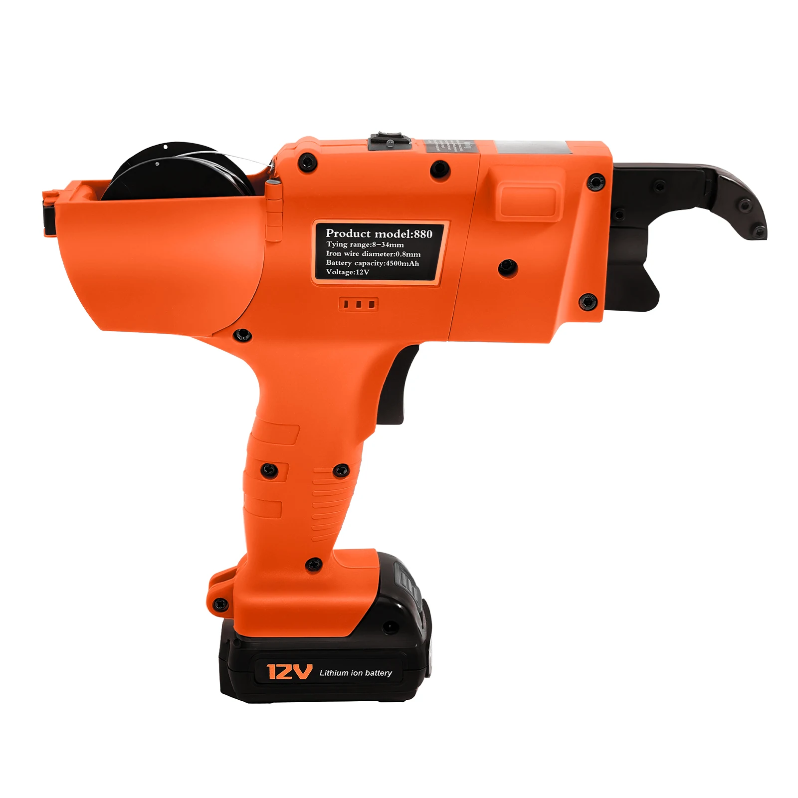 Automatische Handheld Rebar Binden Werkzeug 8-34mm Rebar Binden Maschine Verstärkung Stahl Binden Maschine Rebar Binden Maschine – Detail 4