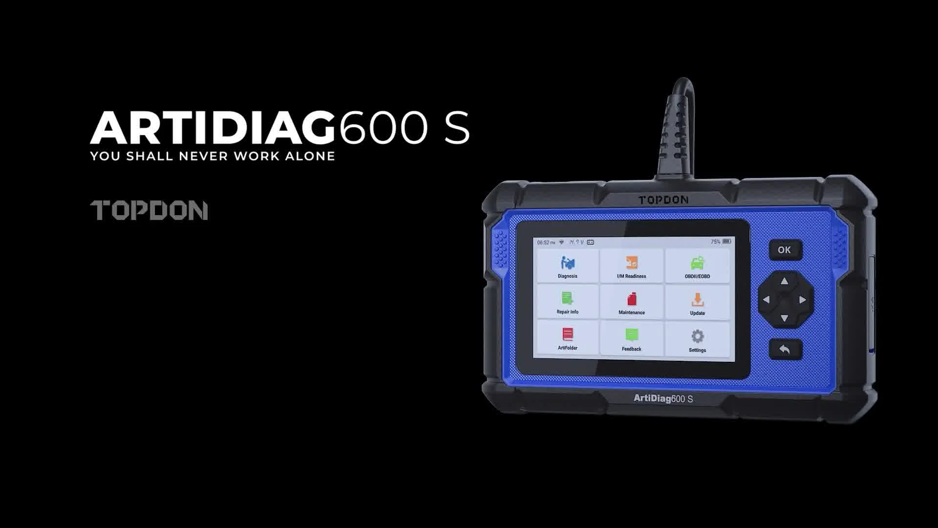 Topdon-自動車診断ツール,車両スキャナー,artidiag600s,OBD2