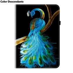 Vibrant Patterned Leather Stand Wallet Tablet Case - 11.5 Inch for Honor Pad X9 Pro2025 (10)