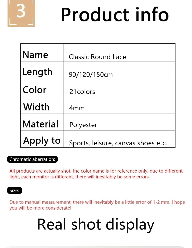 2 Paar neue Schnürsenkel für Wanderstiefel, klassische runde Schnürsenkel für Sneaker, Oxford-Schnürsenkel, 90 cm/120 cm/150 cm – Detail 6