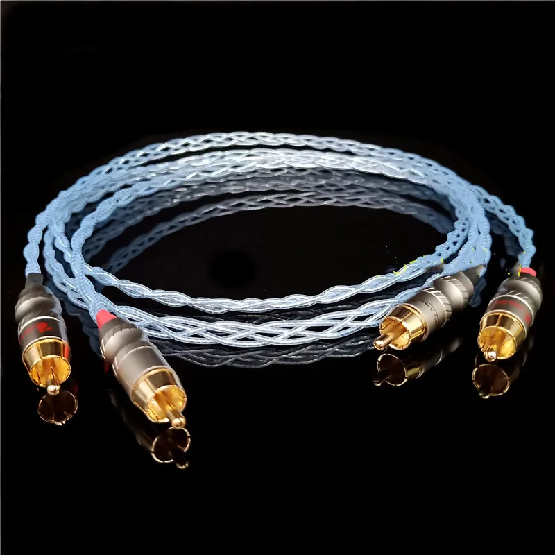 Nordost Bud Mk2 Cavo Segnale Febbre Cavo Audio 2Rca Doppio Amplificatore Testa Di Loto Cd Over Machine Line