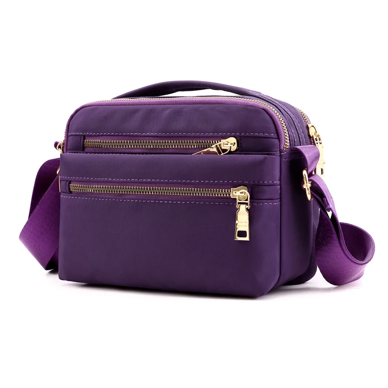 1 piece of women's crossbody bag, zipper style commuting shoulder bag, solid color handbag - the best choice for sending to mom