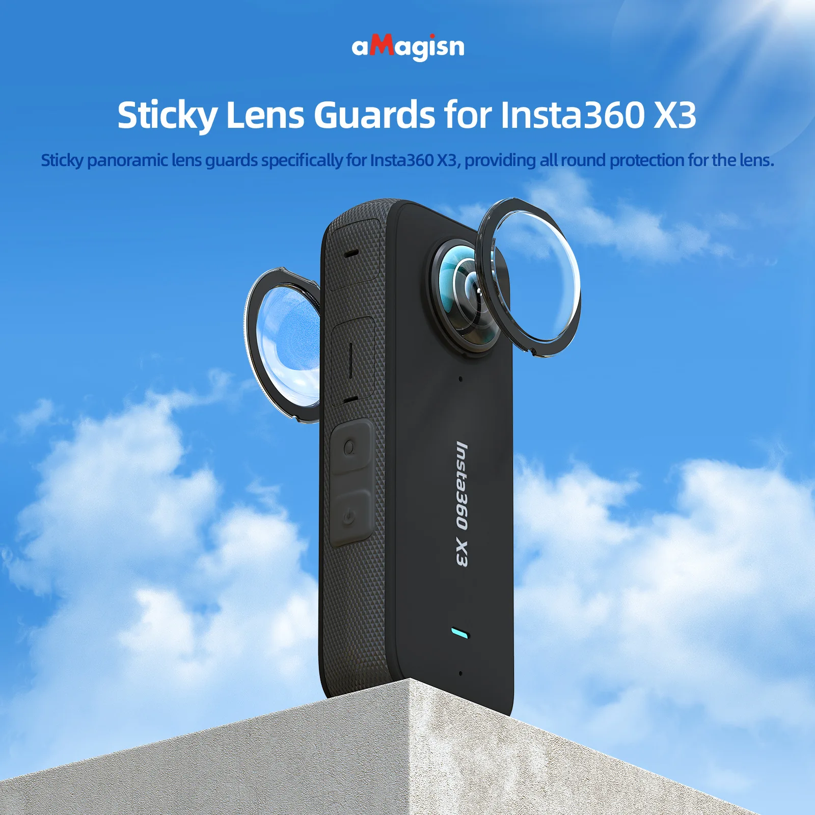 

For Insta360 X3 Lens Protector For Insta360 X3 Camera Protection Protective Accessories