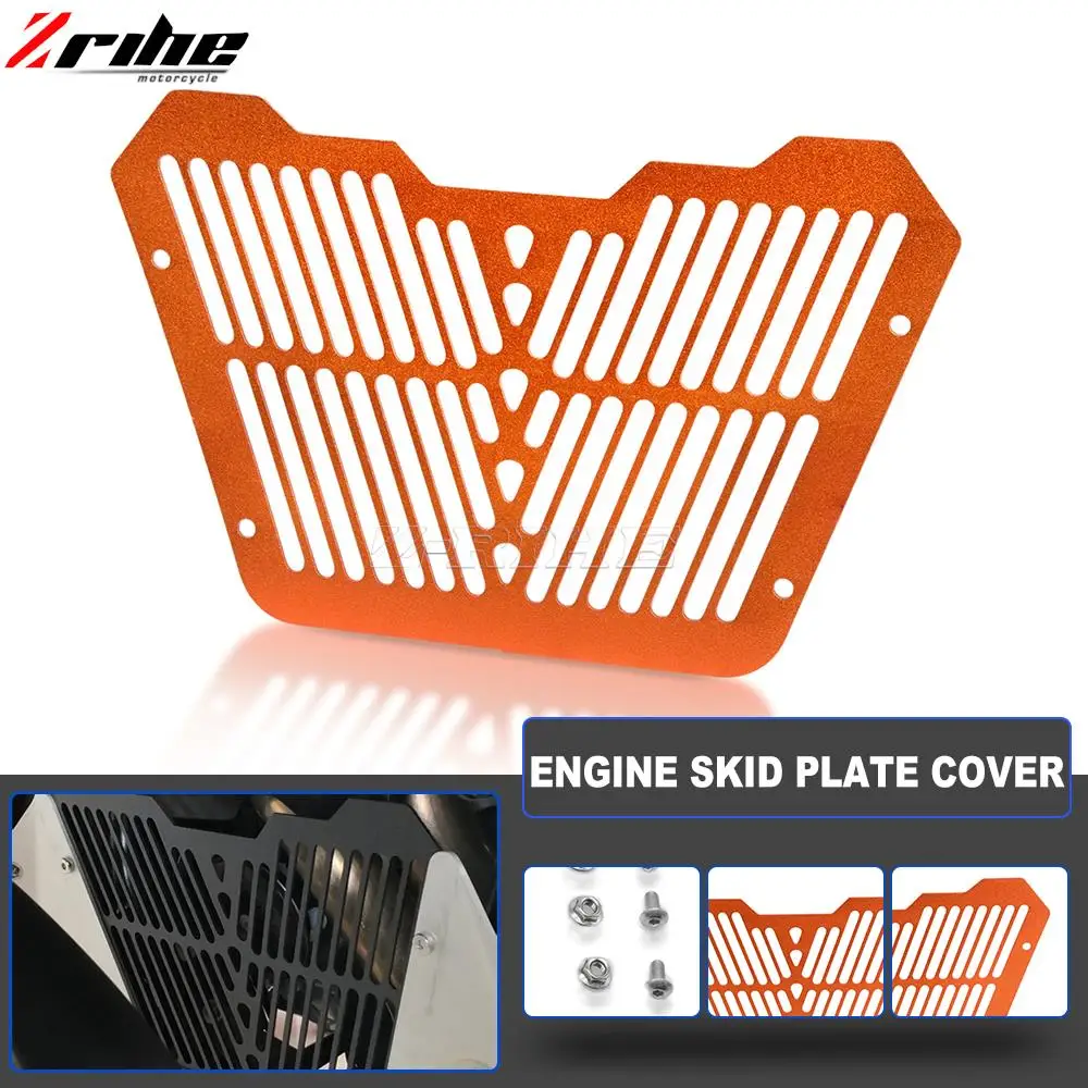 

Adventure Motorcycle Engine Guard Bashplate Cover Crap Flap Skid Plate Protection For 790Adventure R/S 2018-2023 790ADV 790 ADV