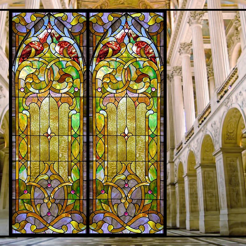 Faux vitrail à coller - Canada