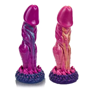 Realistic Soft Skin Feeling Silicone Dildo Big Penis with Strong Suction Cup Monster Female Masturbator Sex Toys For Women Distributor Realistic Soft Skin Feeling Silicone Dildo Big Penis with Strong Suction Cup Monster Female Masturbator Sex
