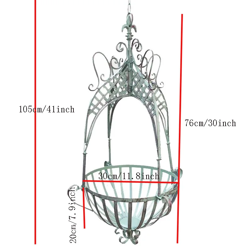 Jardinière Suspendue Disco Ball - Argent