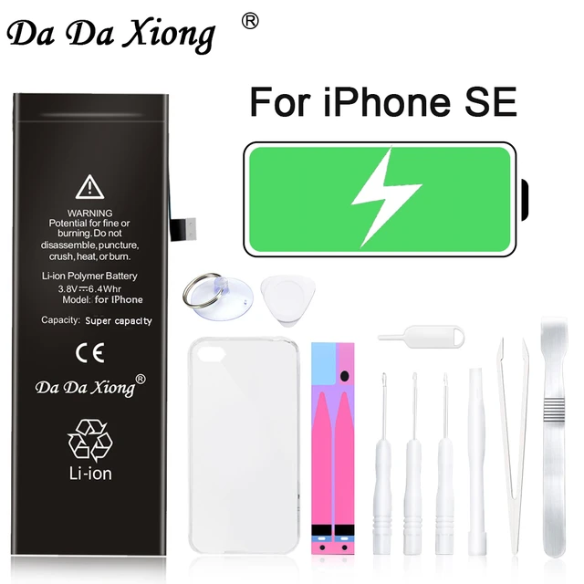 DaDaXiong Replacement Battery For Apple iPhone SE 2016 SE 2020 SE 2022 High  Quality - AliExpress