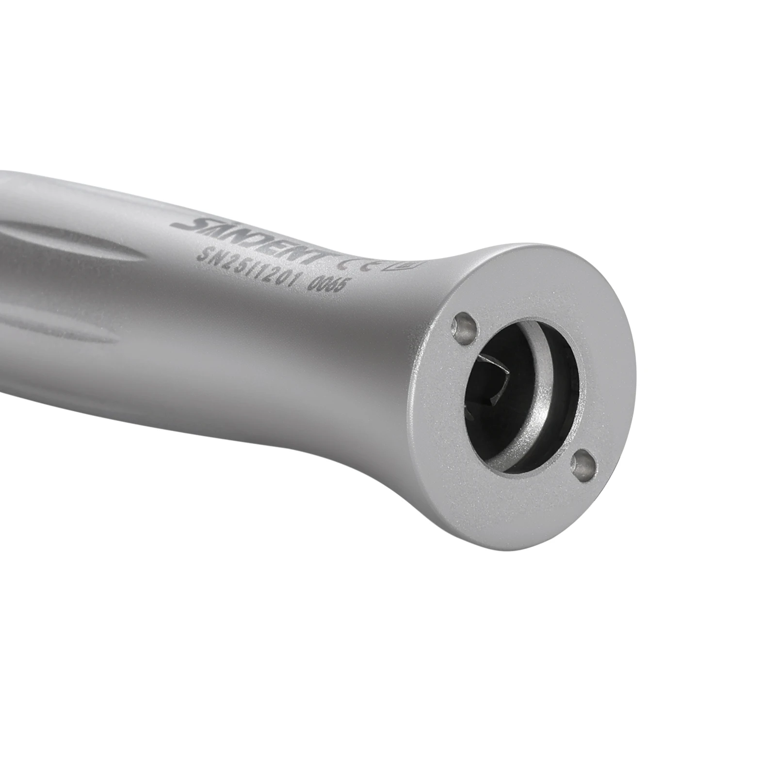 SANDENT 20:1 Dental Implant Contra Angle Handpiece Push Button Chuck External Spray E-Type Motor Compatible