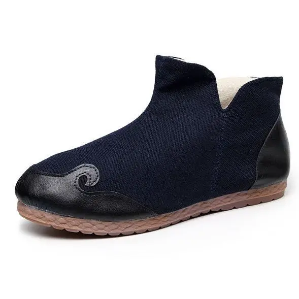 Vintage ethnic style Kungfu Shoes Chinese Traditional Kung Fu Shoes Wushu Tai Chi Old Peking Wing Chun Martial Art Sneaker