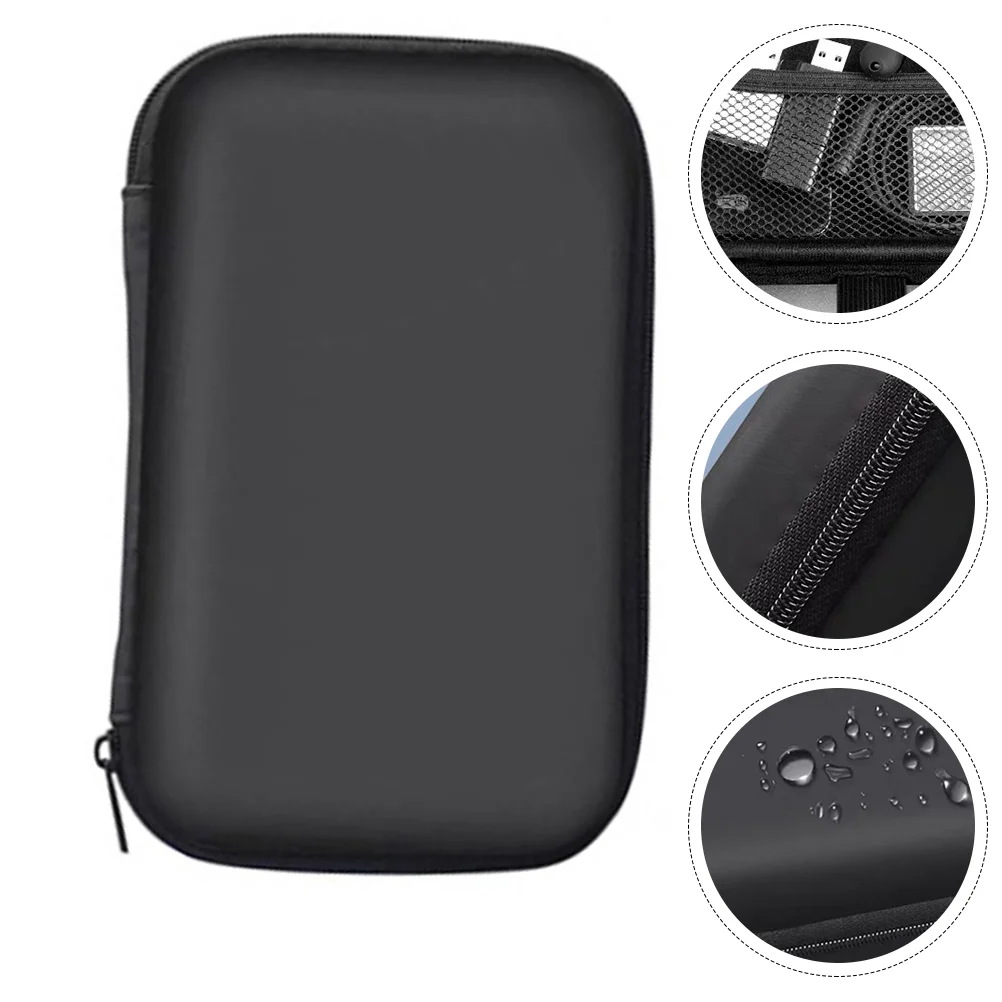 

Eva Storage Bag Digital Accessories Earphone Pouch Data Cable Container Mobile Disk Zipper Multifunction USB Case