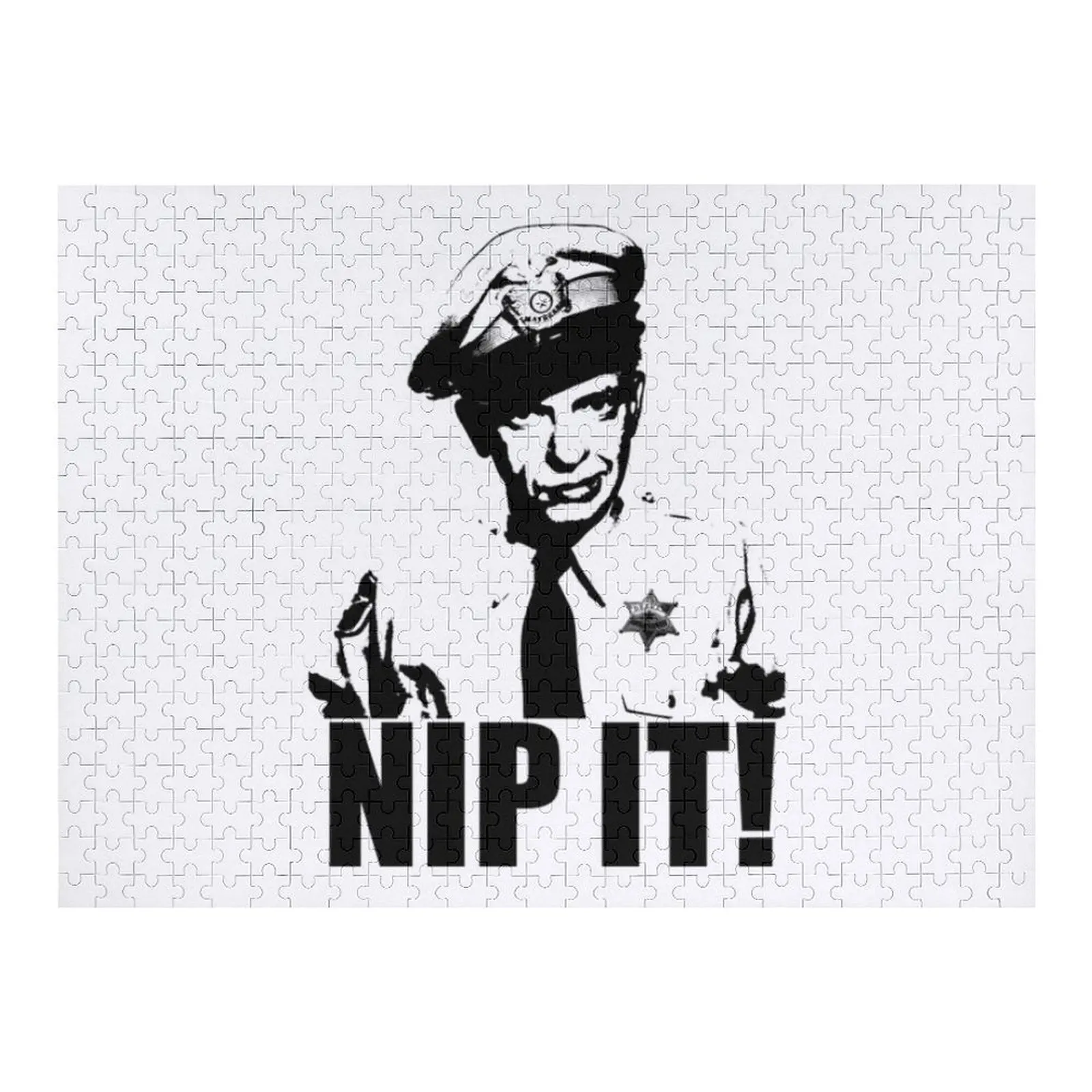 

Andy Griffith Show T-ShirtBarney Fife - Nip It! Jigsaw Puzzle Custom Child Photo Custom With Photo Puzzle