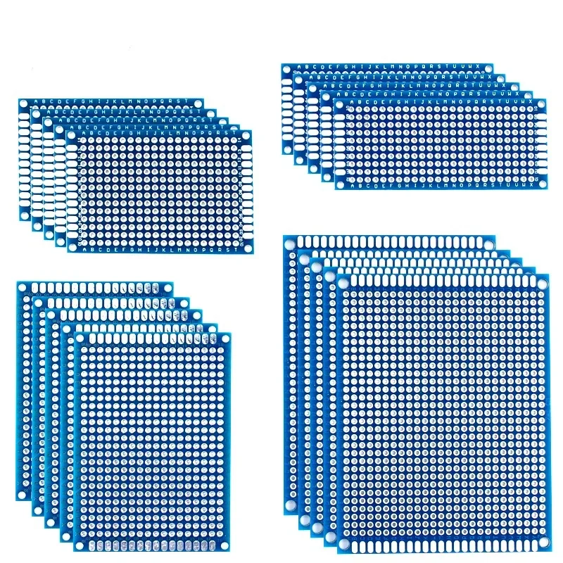 5/10 Pz Pcb Prototype Board 3X7Cm 4X6Cm 5X7Cm 7X9Cm Double Sided Pcb Board Protoboard Kit Elettronico Fai Da Te