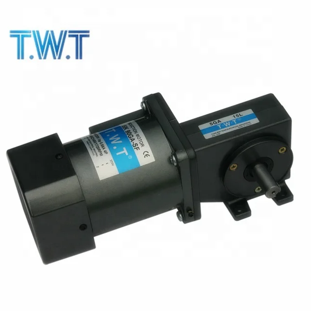

High Torque Low Rpm Electric Motor 12v 24v With Brake AC Dc Worm Gear Motor