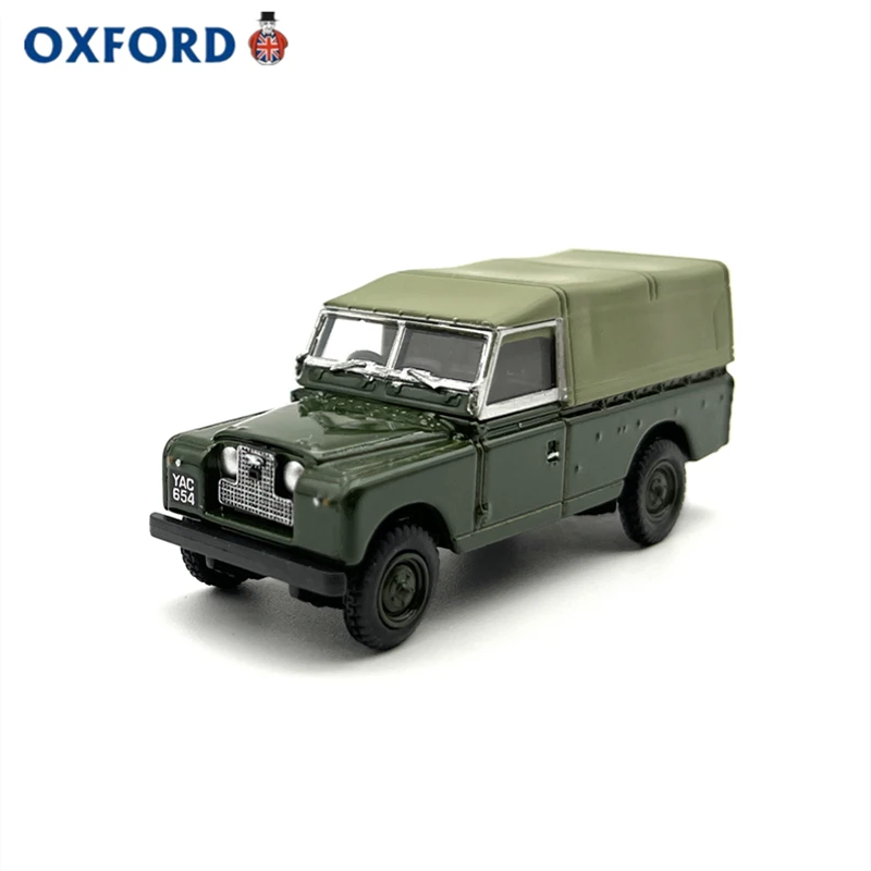 Oxford 1:76 Land Ro-Ver Ii Jeep Transporter Diecast Simulazione Model Cars Toys