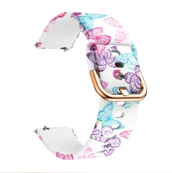 Soft Silicone Replacement Watch Band Strap - 22mm, Unisex Design - ZL02 smartwatch (Style 3)