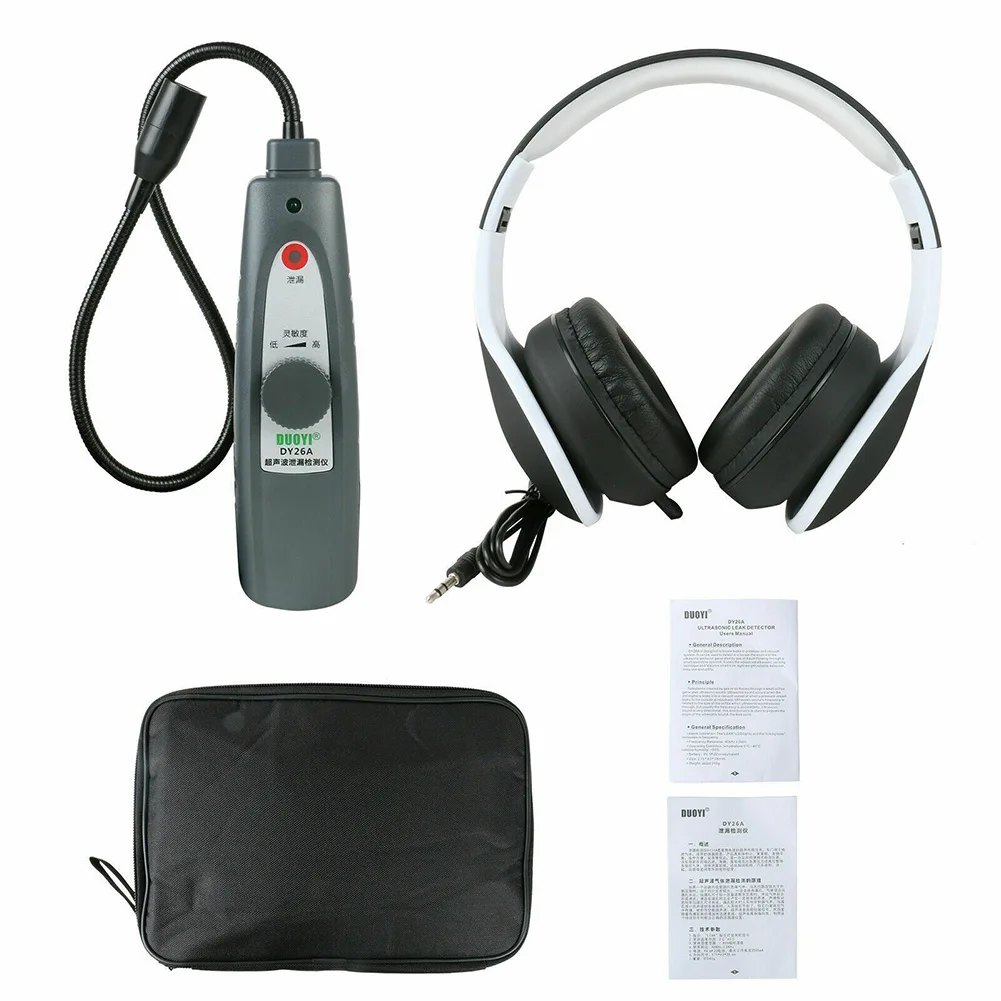 

Детектор утечки воздуха воды газа Тестер Утечки давления вакуумный диагностический инструмент тестер и детектор утечки в емкости шин (батарея в комплект не входит)