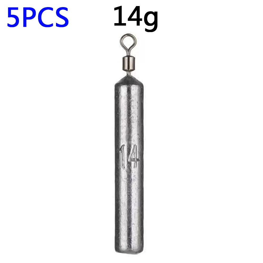 Precision Casting Fishing Sinkers - Assorted Weights (5-Pack)