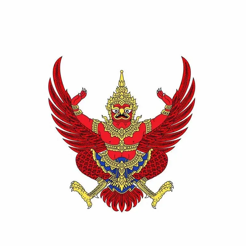 Funny Thailand Car Sticker Creative Flag Portrait Decal