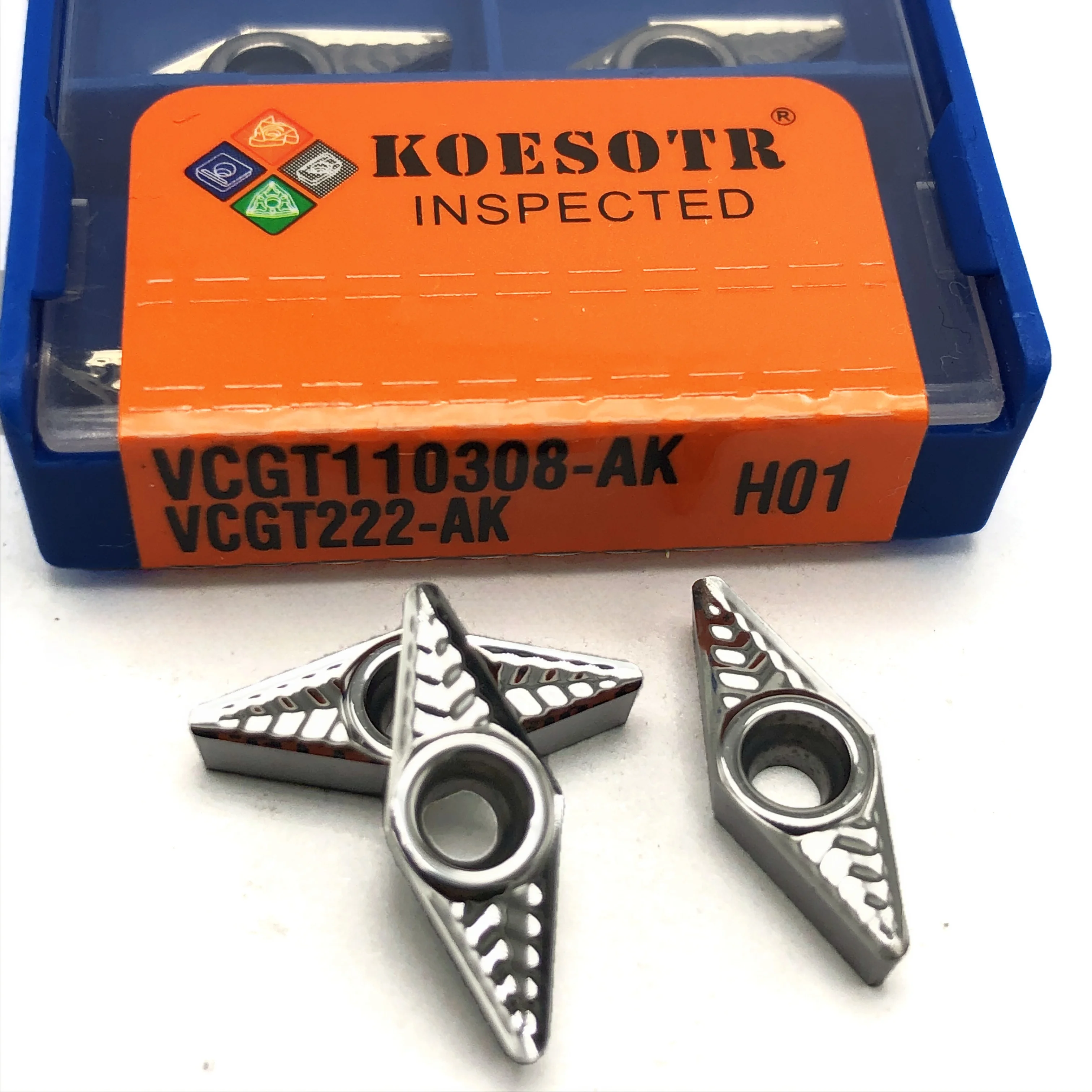 알루미늄 인서트 선반 커터, VCGT110302 AK H01 VCGT 110304 VCGT110308, VCGT110302 AK H01 VCGT 110304 VCGT110308