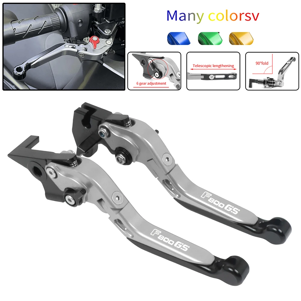 MotorcycleCNCFoldingBrakeClutchLeversHandleBarForBMWF800GS