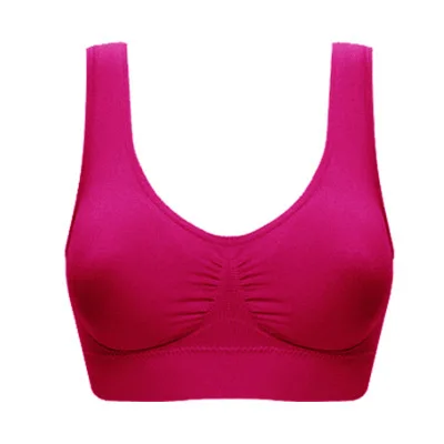 Sexy women push up BREAST bra big size backless bras plus size wireless brassiere breathable seamless bra 1pcs wfws01 4